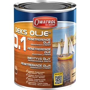 Owatrol Deks Olje D1 matt 1 liter