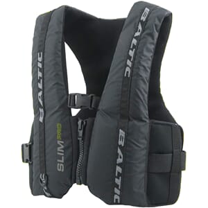 Baltic Flytevest Slim Pro, svart 50-70 kg