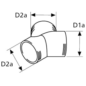 Webasto Y-Rør 90-90-90