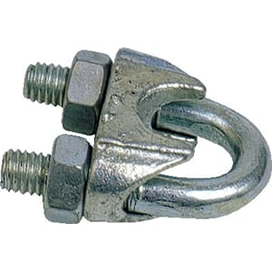 Wireklemme, galvanisert 6,5 mm