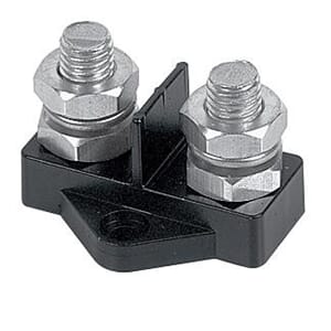 kobling Stud 2 x 10 mm, sort BEP