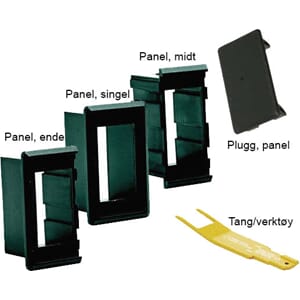 Panel, plugg - 1 stk.