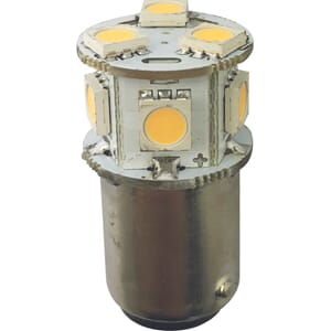 1852 LED bajonet BA15D/BA15 Ø19x33 mm 10-36V 1,4/10W