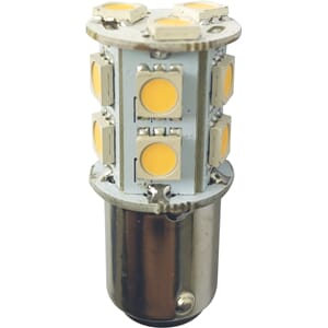 1852 LED bajonet BA15D/BA15 Ø19x43 mm 10-36V 1,8/20W