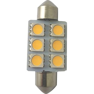 1852 LED pære festoon 37 mm 10-36V 1,2/10W