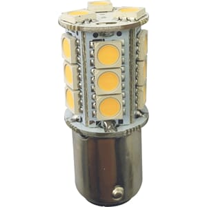 1852 LED BA15D 10-36V 2700/varmhvit