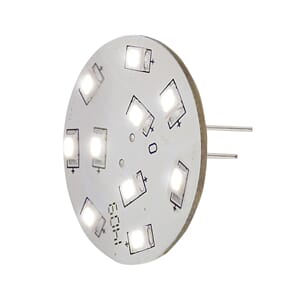 LED G4-KORT 8-30V VARMHVIT PIN BAK 2W