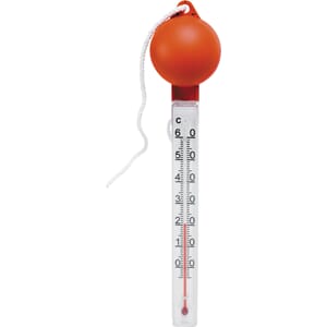 Badetermometer orange topp