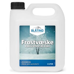 Blåtind Frostvæske kons BS6580 blå 4 l