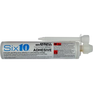 Six 10 Epoxy, selvblandende patron, 190 ml